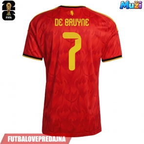 Lacne Muži Futbalové dres Belgicko Kevin De Bruyne #7 MS 2026 Krátky Rukáv - Domáci